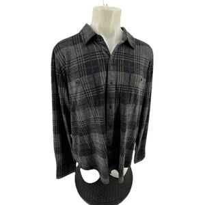 Tommy Bahama XXL Men Button Up Shirt Long Sleeve Plaided Casual N23v